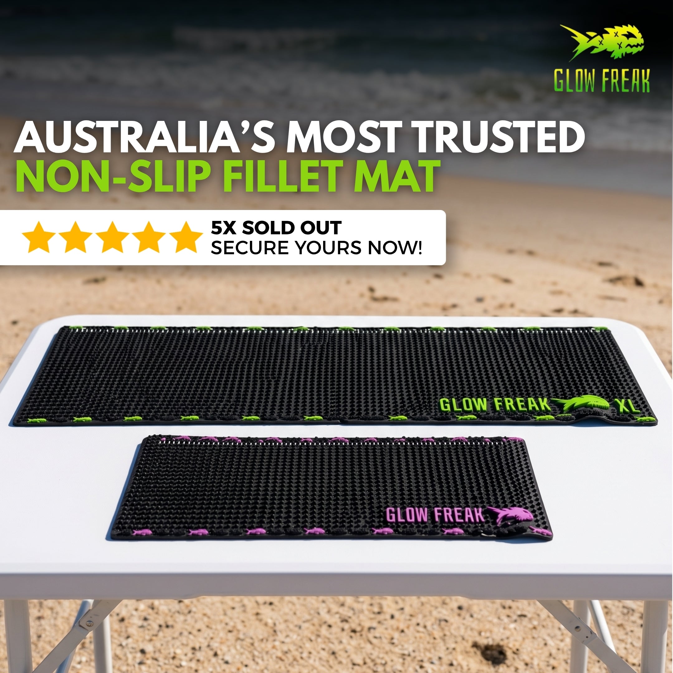 FILLET MATe - Non Slip Fish Filleting Mat