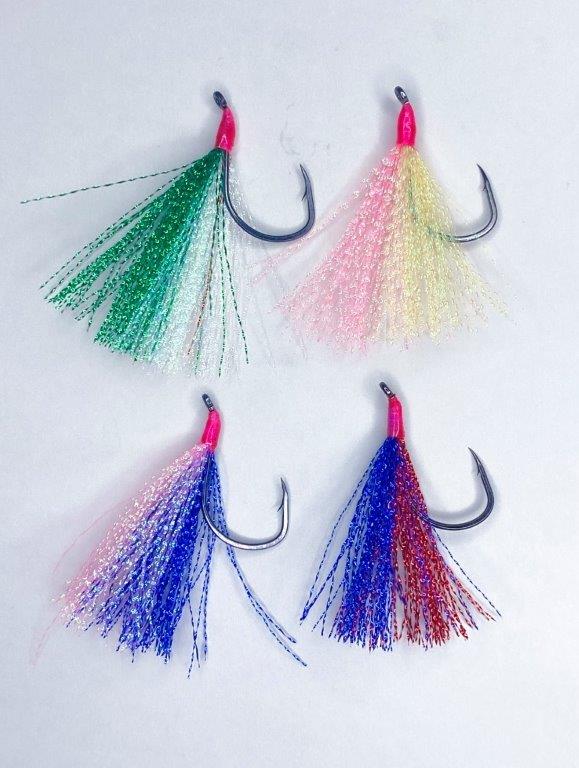3/0 beak hooks (4 per pack)