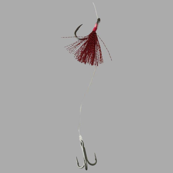 Mahi Mahi Live Bait Rig Red - Treble Hook